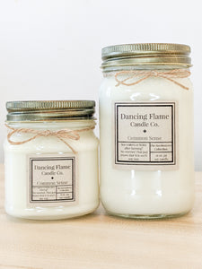Common Sense Soy/Coconut Wax Candle