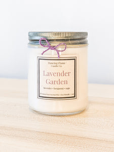 Lavender Garden Soy/Coconut Wax Candle