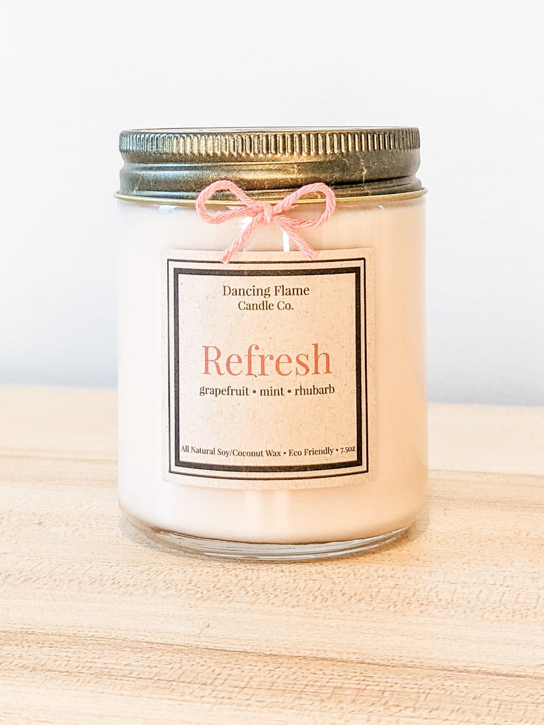 Refresh Soy/Coconut Wax Candle *WILL NOT SHIP UNTIL AFTER 9/6*