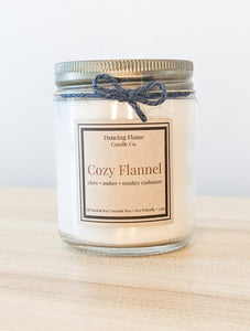 Cozy Flannel Soy & Coconut Wax Candle