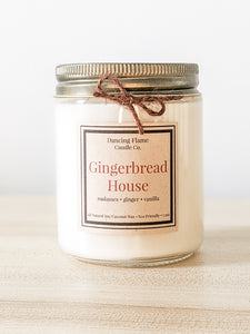 Gingerbread House Soy & Coconut Wax Candle