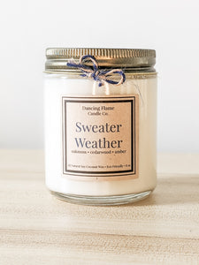 Sweater Weather Soy & Coconut Wax Candle