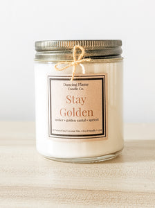 Stay Golden Soy & Coconut Wax Candle