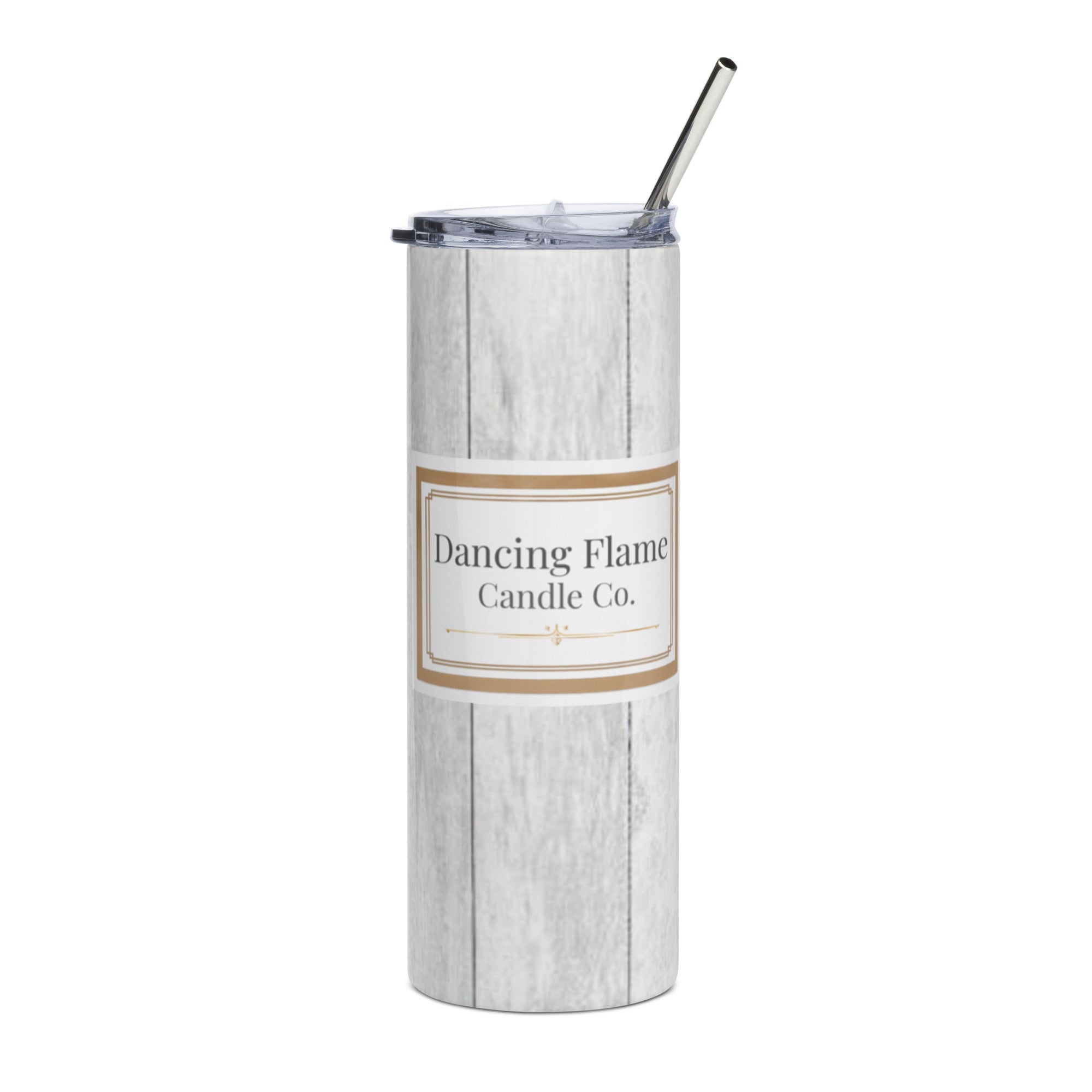 Stainless steel tumbler – Dancing Flame Candle Co.